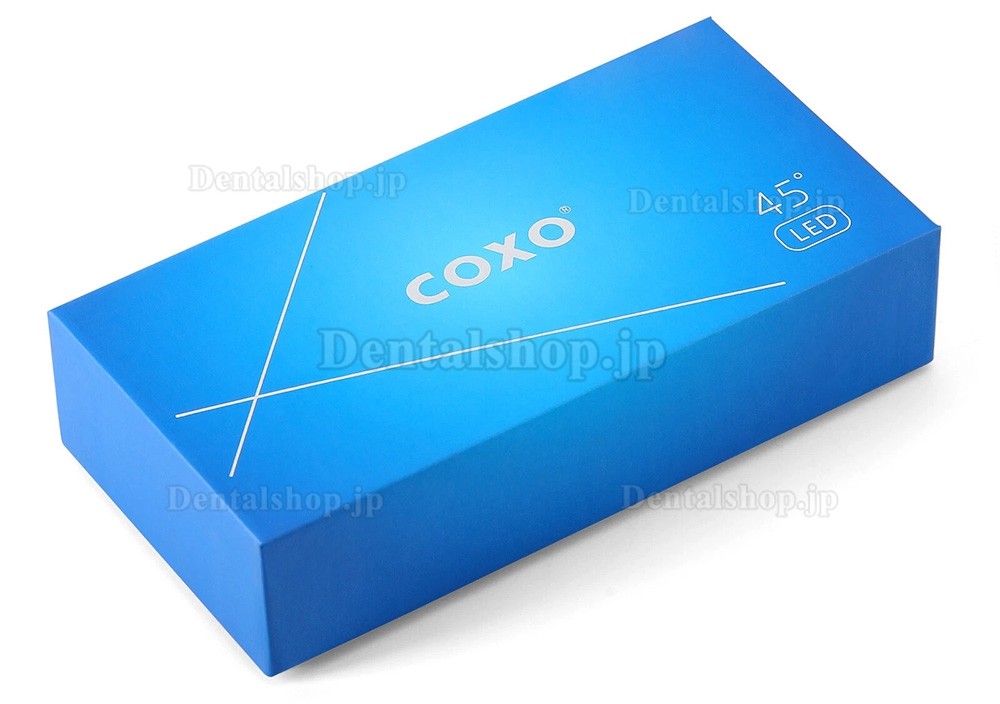 COXO CX235C7-7 45&deg; LED 1:5 増速コントラアングルハンドピース（ジェネレータ付き）